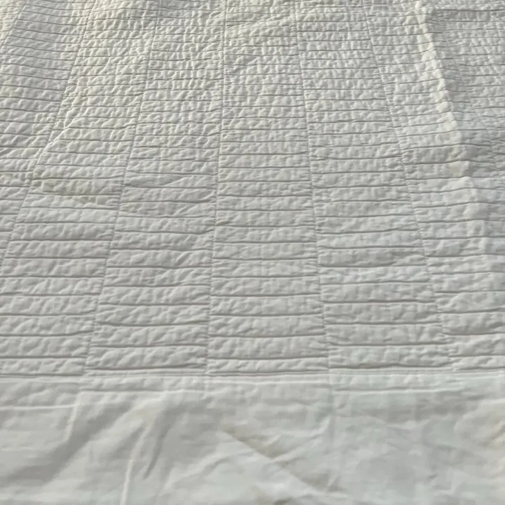 Real Simple Cotton Quilt Textured Bedspread Coverlet 90